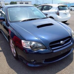 2005 Subaru Legacy B4 blue gasoline used car Japan export