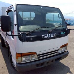 2000 Isuzu Elf Truck white diesel used car Japan export