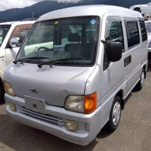 2000 Subaru Sambar Dias silver gasoline used car Japan export