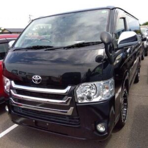 2016 Toyota Regius Ace Van black diesel used car Japan export