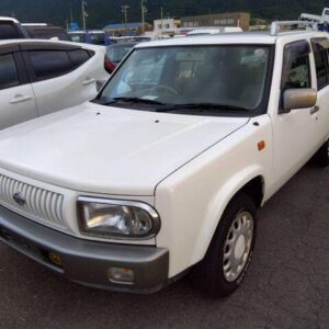 2000 Nissan Rasheen white gasoline used car Japan export