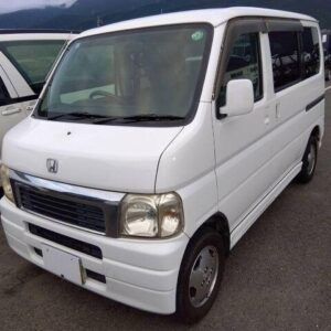 1999 Honda Vamos white gasoline used car Japan export