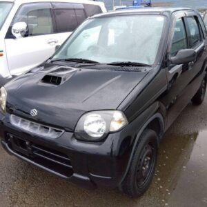 1999 Suzuki Kei black gasoline used car Japan export