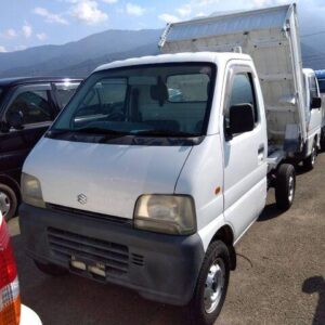 1999 Suzuki Carry Truck white gasoline used car Japan export