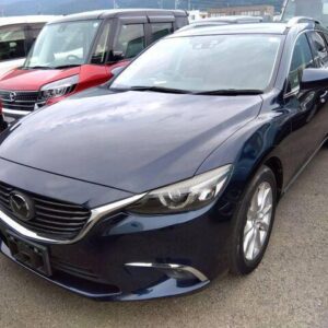 2014 Mazda Atenza Wagon blue diesel used car Japan export