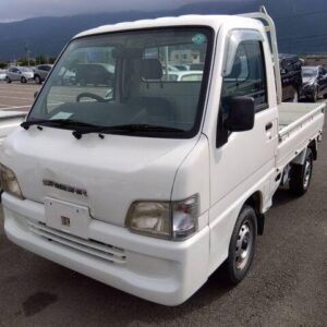 2002 Subaru Sambar Truck white gasoline used car Japan export