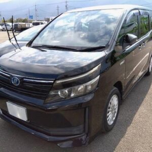 2014 Toyota Voxy black gasoline used car Japan export