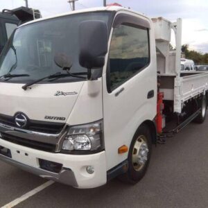 2014 Hino Dutro white diesel used car Japan export