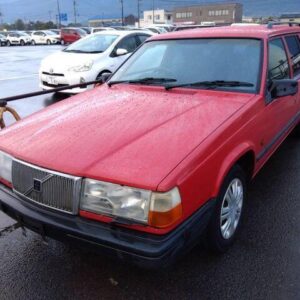 1996 Volvo 940 Estate red gasoline used car Japan export