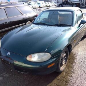 1998 Mazda Roadster green gasoline used car Japan export