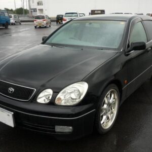 1998 Toyota Aristo black gasoline used car Japan export
