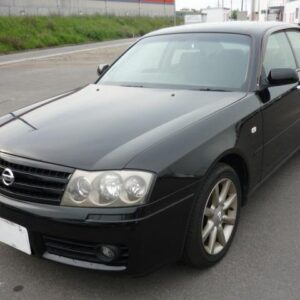 2002 Nissan Gloria black gasoline used car Japan export