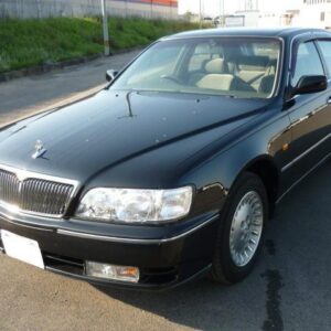 1996 Nissan Cima black gasoline used car Japan export