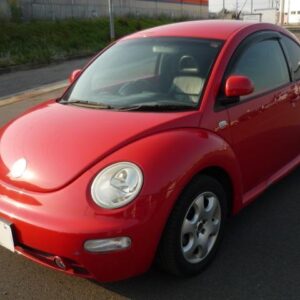 2002 Volkswagen New Beetle red gasoline used car Japan export