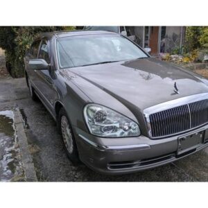 2003 Nissan President gray gasoline used car Japan export