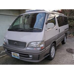 1997 Toyota Hiace Wagon gray diesel used car Japan export