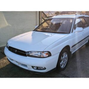 1996 Subaru Legacy Touring Wagon white gasoline used car Japan export