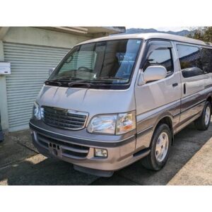 1999 Toyota Hiace Wagon gray diesel used car Japan export