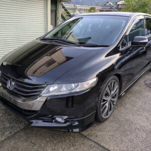 2008 Honda Odyssey black gasoline used car Japan export
