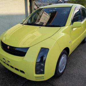 2003 Toyota Will Cypha yellow gasoline used car Japan export