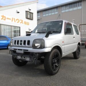 2001 Suzuki Jimny silver gasoline used car Japan export