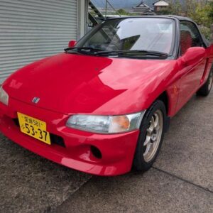 1991 Honda Beat red gasoline used car Japan export