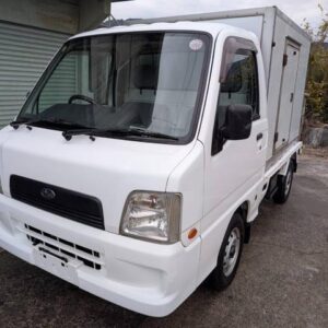 2003 Subaru Sambar Truck white gasoline used car Japan export