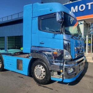 2016 Mitsubishi Fuso Super Great blue diesel used car Japan export