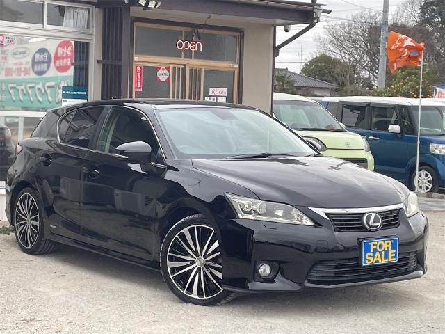 Ref:AUX-21759622 LEXUS CT 2013 1 2013 Lexus Ct black hybrid used car Japan export