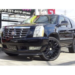 2008 Cadillac Cadillac Escalade black gasoline used car Japan export