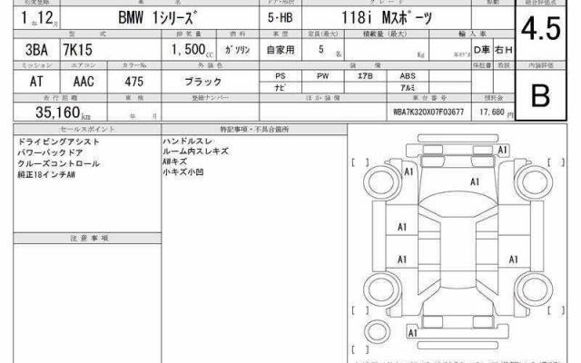 Ref:AUX-21781971 BMW 1 SERIES 2019 - Image 6