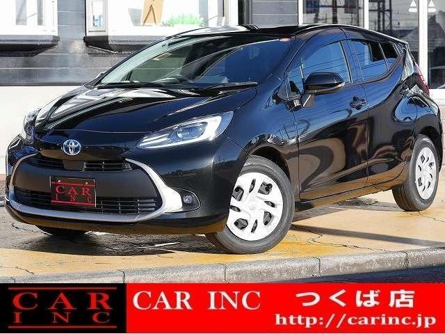 Ref:AUX-21798615 TOYOTA AQUA 2021 1 2021 Toyota Aqua black hybrid used car Japan export