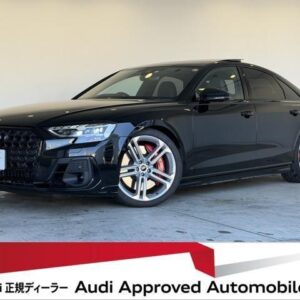 2023 Audi S8 black hybrid used car Japan export