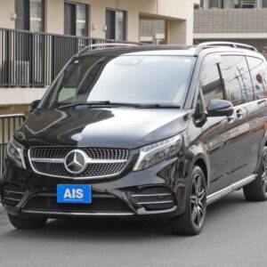 2023 Mercedes Benz V-Class black diesel used car Japan export