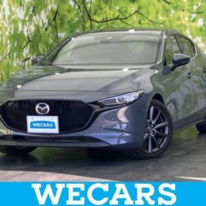 2022 Mazda Mazda3 Fastback gray gasoline used car Japan export