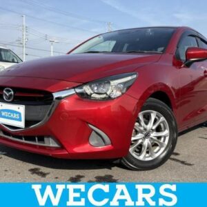 2016 Mazda Demio red gasoline used car Japan export