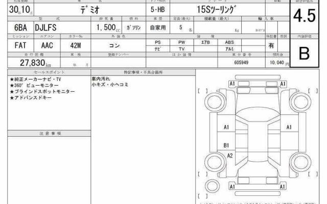 Ref:AUX-21811398 MAZDA DEMIO 2018 - Image 6