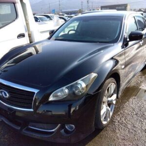 2009 Nissan Fuga black gasoline used car Japan export
