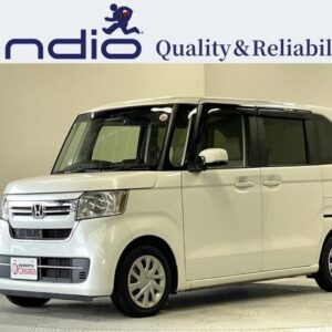 2022 Honda N-Box pearl gasoline used car Japan export