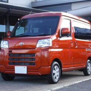 2024 Toyota Pixis Van orange gasoline used car Japan export