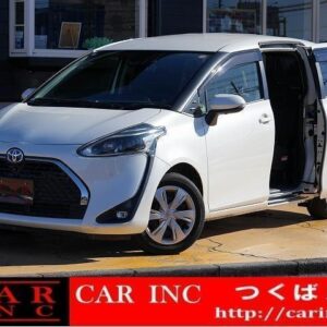 2021 Toyota Sienta pearl hybrid used car Japan export