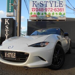 2016 Mazda Roadster silver gasoline used car Japan export