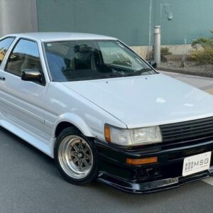1985 Toyota Corolla Levin white gasoline used car Japan export