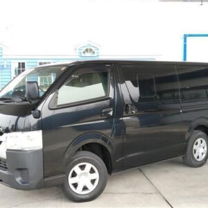 2016 Toyota Regius Ace Van black diesel used car Japan export