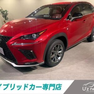 2018 Lexus Nx wine hybrid used car Japan export