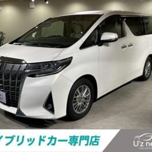 2018 Toyota Alphard pearl gasoline used car Japan export