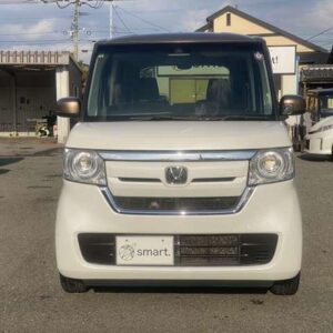 2018 Honda N-Box pearl gasoline used car Japan export