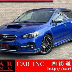 2017 Subaru Levorg blue gasoline used car Japan export