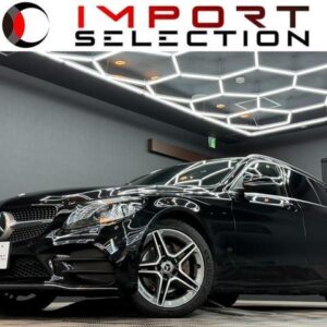 2018 Mercedes Benz C-Class Stationwagon black diesel used car Japan export