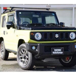 2021 Suzuki Jimny yellow gasoline used car Japan export